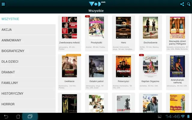 VoD Onet android App screenshot 7